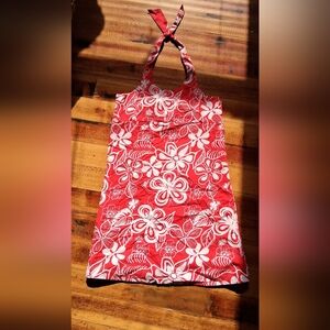 Vintage Mossimo Supply Co. Red and White Reversible dress